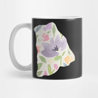 Rhode Island Silhouette Florals Mug